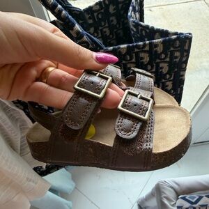 Carter's Brown Kids Sandals with Buckles